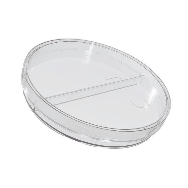 FIRATMED Plastik Petri Kabı - 90x15 mm - Bölmeli - Aseptik Steril - Poşet/25 Adet
