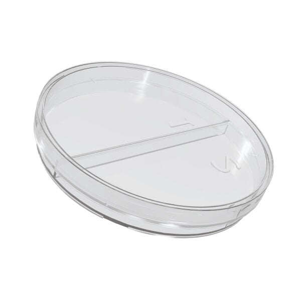 FIRATMED Plastik Petri Kabı - 90x15 mm - Bölmeli - Gama Steril - Poşet/25 Adet