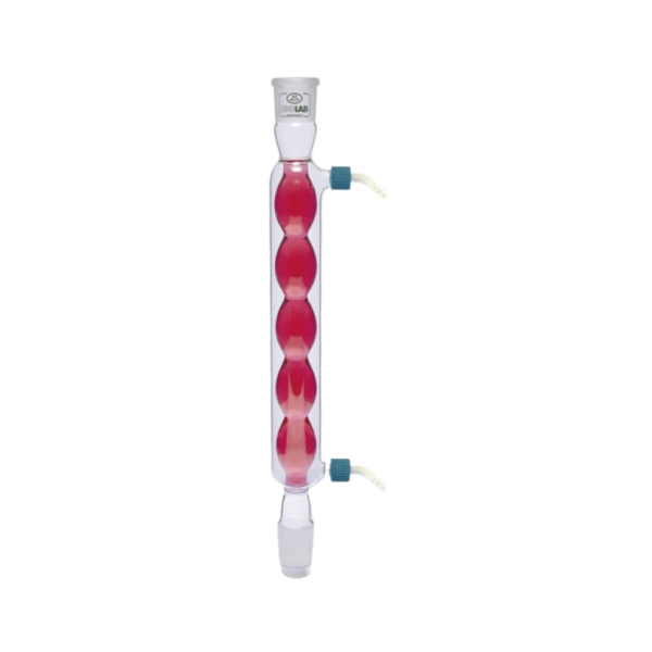 ISOLAB - Soğutucu - Allihn - 160 mm - Dişi Şilif : NS 14/23 - Erkek Şilif : NS 14/23 - P.P Yan Kol