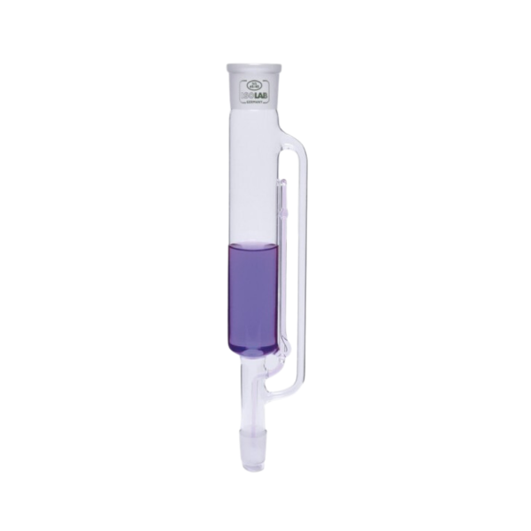 ISOLAB - Ekstraktör - Soxhlet - Musluksuz - Erkek Şilif : NS 29/32 - Dişi Şilif : NS 29/32 - 30 ml