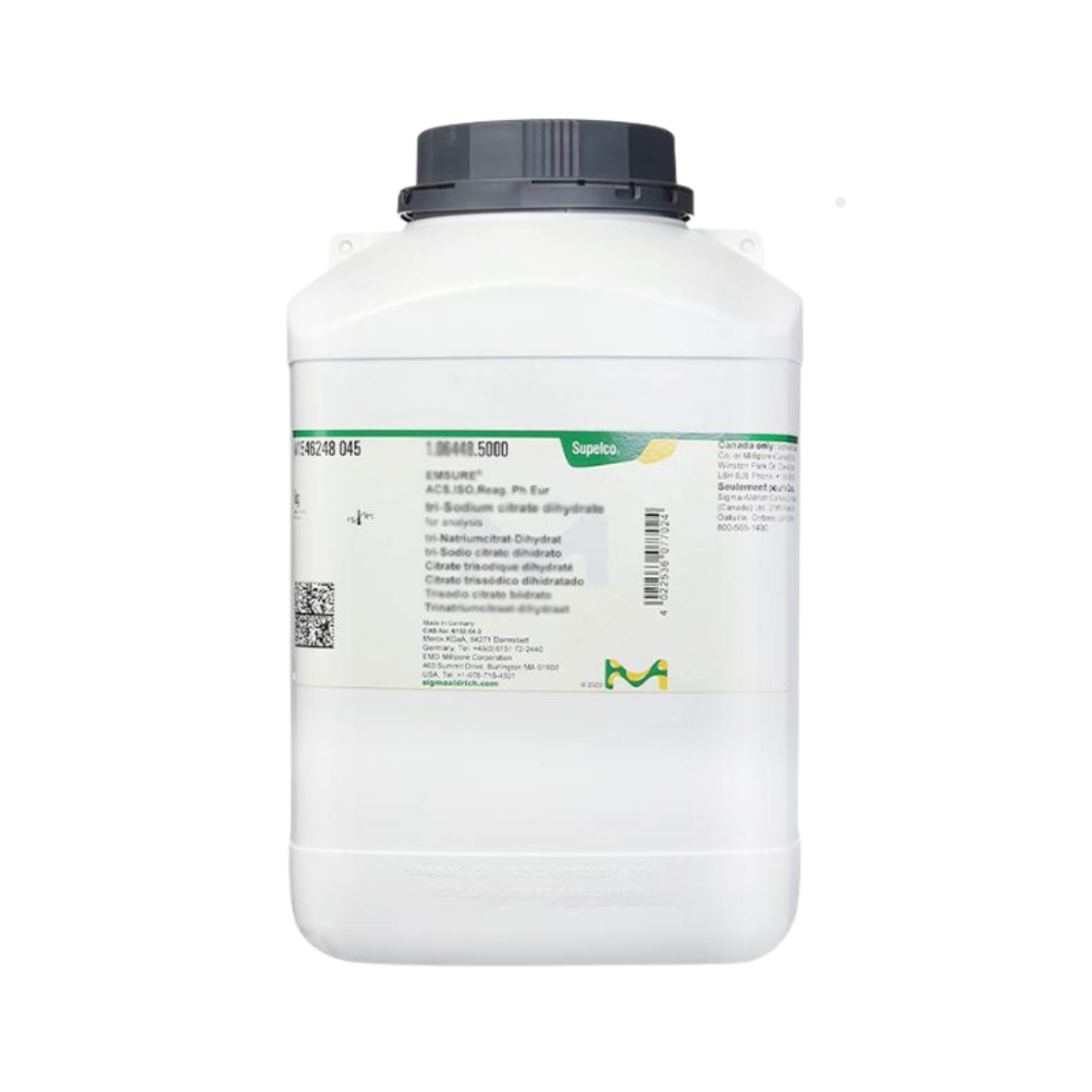 MERCK 100160 - Boric Acid Cryst. Extra Pure Ph Eur,Bp,Nf 5 KG
