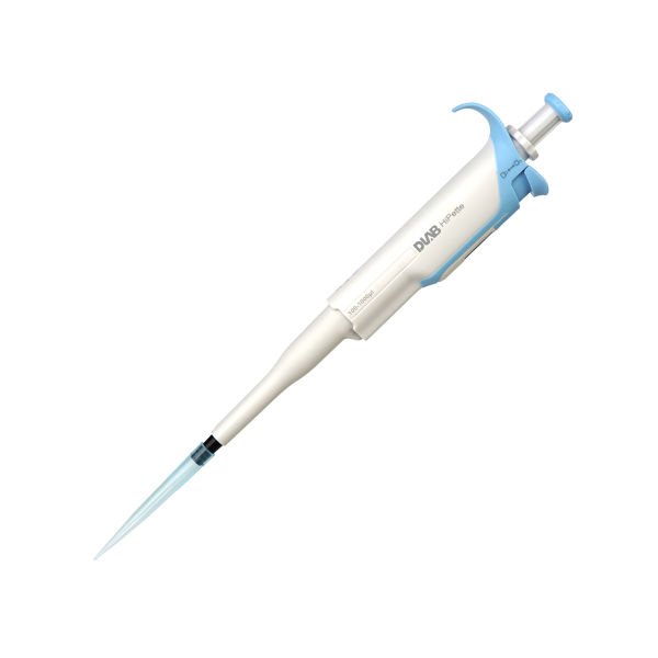 DLAB HiPette Tek Kanallı Ayarlanabilir Otomatik Pipet 100-1000 μl Tamamı Otoklavlanabilir ve UV Sterilizasyona Uygun